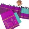 Ikat Silk Handloom Suit Material Set