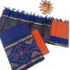 Ikat Silk Handloom Suit Material Set
