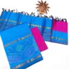 Ikat Silk Handloom Suit Material Set