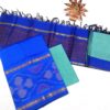 Ikat Silk Handloom Suit Material Set