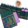 Ikat Silk Handloom Suit Material Set