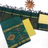 Ikat Silk Handloom Suit Material Set