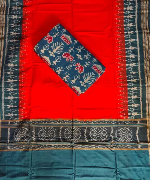 Sambalpuri Cotton Suit Set
