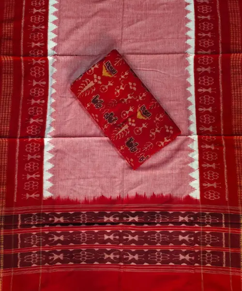 Sambalpuri Cotton Suit Set