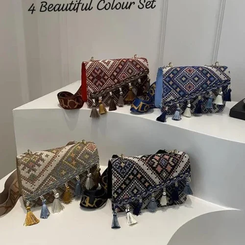 Designer & Stylish Classy Broad Belt Sling Bag
