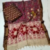 Kalamkari Silk Dupatta Set