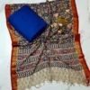 Kalamkari Silk Dupatta Set