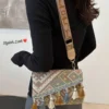 Designer & Stylish Classy Broad Belt Sling Bag