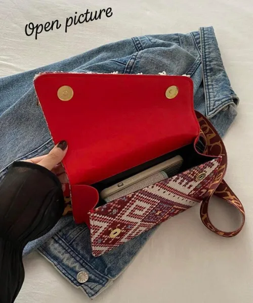 Designer & Stylish Classy Broad Belt Sling Bag