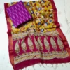 Kalamkari Silk Dupatta Set